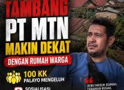 Tambang PT MTN Makin Dekat dengan Rumah Warga, 100 KK Palayo Mengeluh: Sosialisasi Dipertanyakan, Manajemen Bungkam