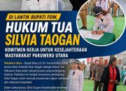 Di Lantik Bupati FDW, Hukum Tua Silvia Taogan Komitmen Kerja Untuk Kesejahteraan Masyarakat Pakuweru Utara