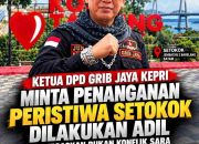 Ketua DPD GRIB JAYA Kepri Minta Penanganan Peristiwa Setokok Dilakukan Adil, Dorong Tanggung Jawab PT MIG Perkasa Industri