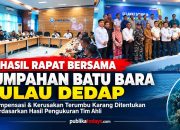 Hasil Rapat Bersama Tumpahan Batu Bara di Pulau Dedap: Kompensasi Masyarakat dan Kerusakan Terumbu Karang Ditentukan Berdasarkan Hasil Pengukuran Tim Ahli