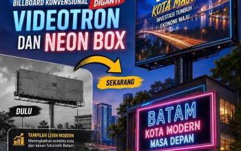 Batam Rombak Wajah Reklame: Billboard Konvensional Dihapus, Videotron dan Neon Box Jadi Standar Baru