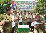 Pangdam IV/Diponegoro Tinjau Jembatan Gantung Merah Putih dan Resmikan Sumur Bor di Pati