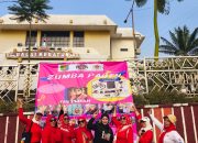 SENAM ZUMBA PENUH SEMANGAT, BAZAR UMKM MERAH PUTIH PWDPI SUKSES DIGELAR DIHADIRI 1.000 PESERTA