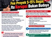 ASKAINDO Sulut Noldy Poluakan: Fee Proyek 5-15% Ilegal, Itu Korupsi Bukan Budaya