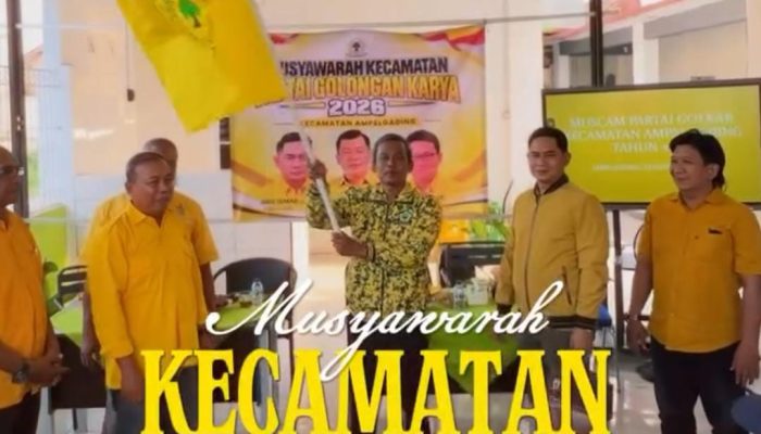 Golkar Pemalang Perkuat Konsolidasi Organisasi, Muscam Berlanjut di Ampelgading