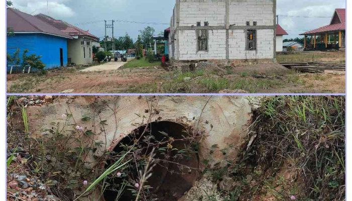 Drum Besi Bekas Jadi Gorong-Gorong, Proyek Infrastruktur Kampung Harapan Jaya Disorot: Anggaran Publik Dipertaruhkan, Inspektorat dan APH Jangan Tutup Mata