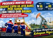 Riau Hasilkan 66 Juta Barel Minyak, Brunei Sekitar 40 Juta Barel, Tapi Mengapa Kesejahteraan Tak Seperti Brunei?