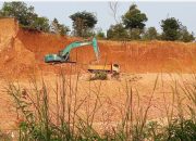 Bukit di Samping Perumahan Prasetya Residence Batu Besar Terus Dikeruk, Cut and Fill Berlangsung Lama, Ditpam BP Batam Janji Turun!
