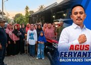 Arus Dukungan Bertambah, Agus Feriyanto Siap Bertarung di Pilkades Desa Taman