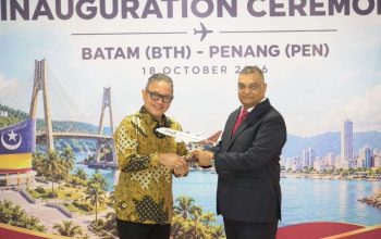 Rute Penerbangan Batam–Penang Resmi Dibuka, BP Batam Bidik Peluang Investasi dan Pariwisata