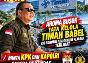 Aroma Busuk Tata Kelolah Timah Babel CIC Sorotin Ada Oknum Pejabat Terlibat, Minta KPK Dan Kapolri Segera Bertindak