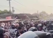 Imbas Keluar Masuk Karyawan PT Longwell, Jalan Paduraksa-Lobongkok Pemalang Sering Macet