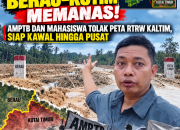Tapal Batas Berau–Kutim Memanas! AMPTB dan Mahasiswa Tolak Peta RTRW Kaltim, Siap Kawal hingga Pusat