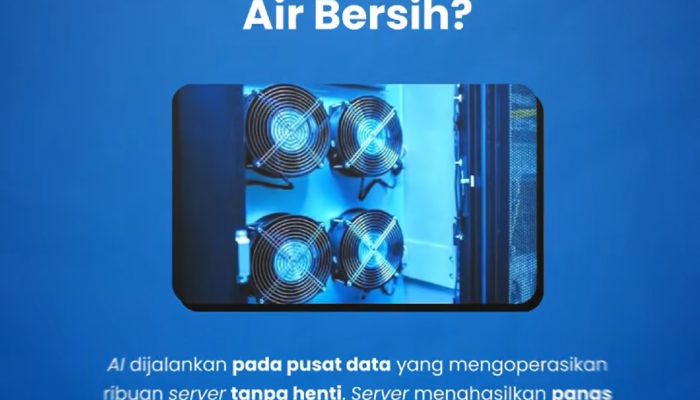 Server AI Disebut Membutuhkan Jutaan Liter Air, Ini Penjelasan Fungsi Pendinginan Data Center