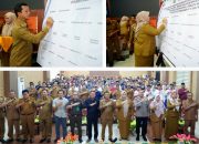 Calon Kapekon Se-Kabupaten Pringsewu Komitmen Sukseskan Pemilihan Kepala Pekon Serentak 2026
