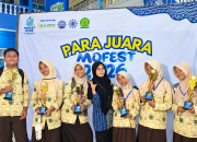 Siswa SMP Muhammadiyah 01 Gading Rejo Raih Juara II Lomba Pidato Bahasa Inggris di Mofest 4 se-Lampung